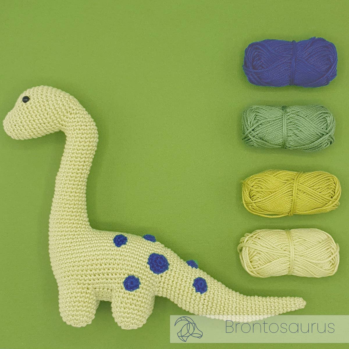 DIY Crochet Kit - Brontosaurus