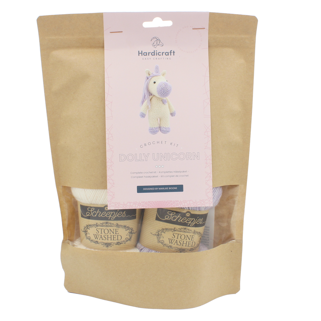 DIY Crochet Kit - Dolly Unicorn