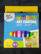 Mont Marte Window Art Crayons 8pc