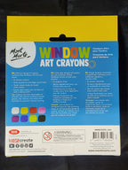 Mont Marte Window Art Crayons 8pc