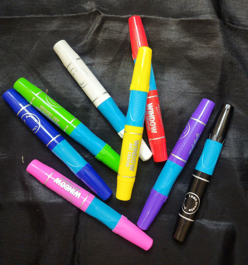 Mont Marte Window Art Crayons 8pc