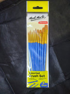Mont Marte Assorted Brush Set 10pc