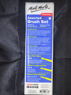 Mont Marte Assorted Brush Set 10pc