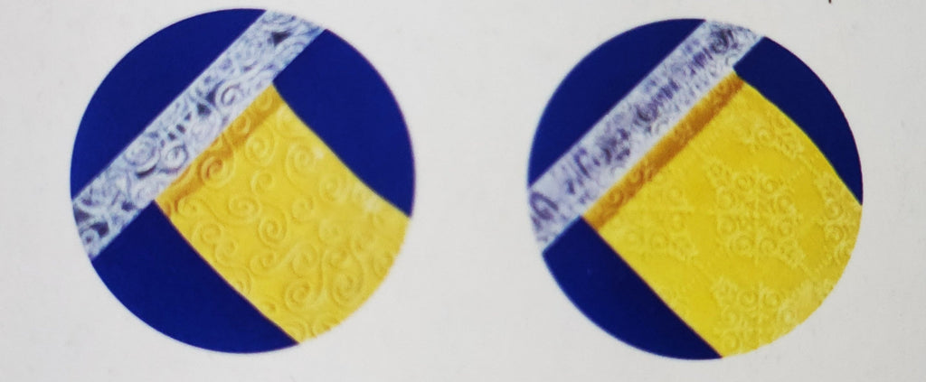 Mont Marte Polymer Clay Roller Textured 2pc