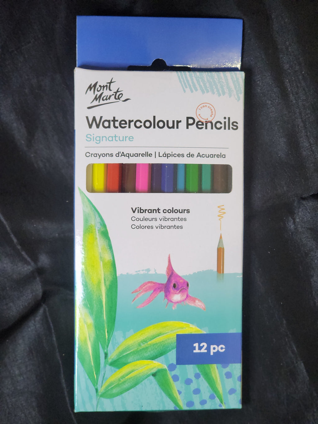 Mont Marte Watercolour Pencils 12pc