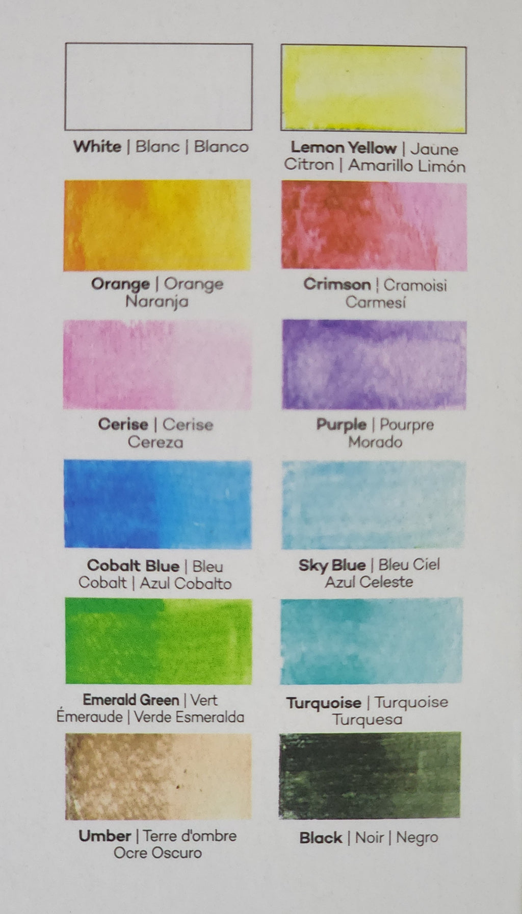 Mont Marte Watercolour Pencils 12pc