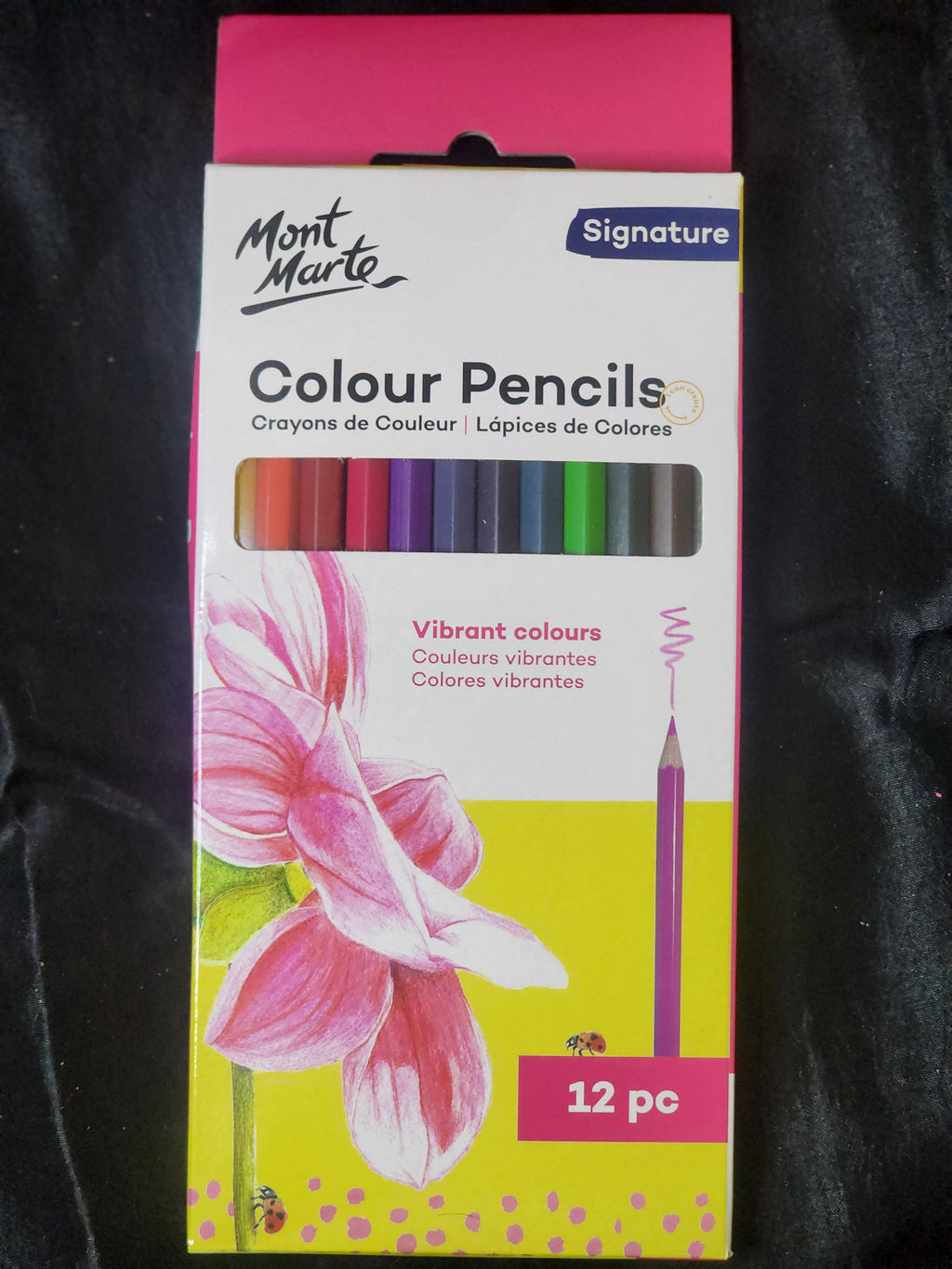 Mont Marte Colour Pencils 12pc