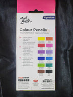 Mont Marte Colour Pencils 12pc