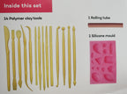 Mont Marte Make n Bake Polymer Clay Set 75pc