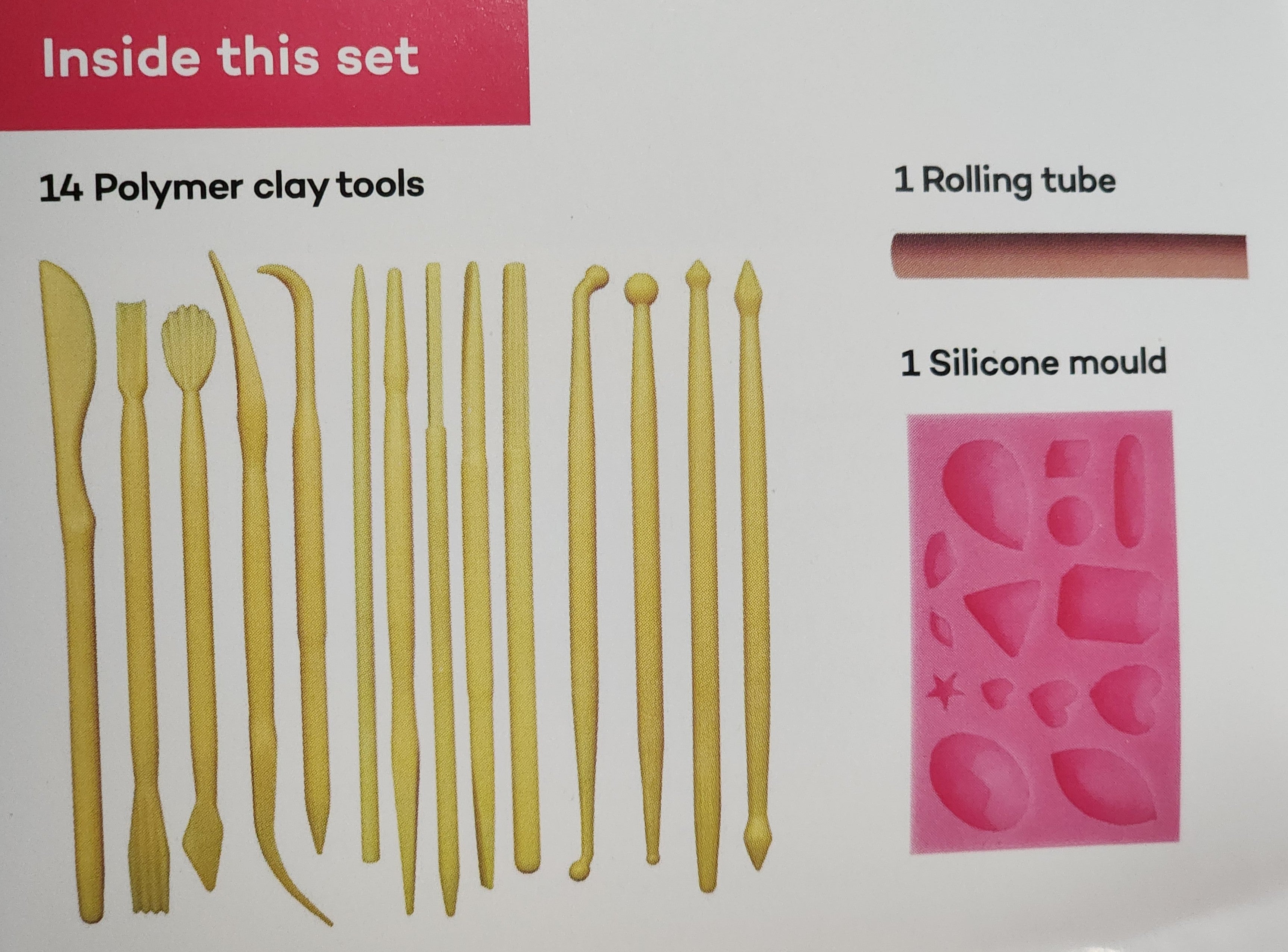 Mont Marte Make n Bake Polymer Clay Set 75pc