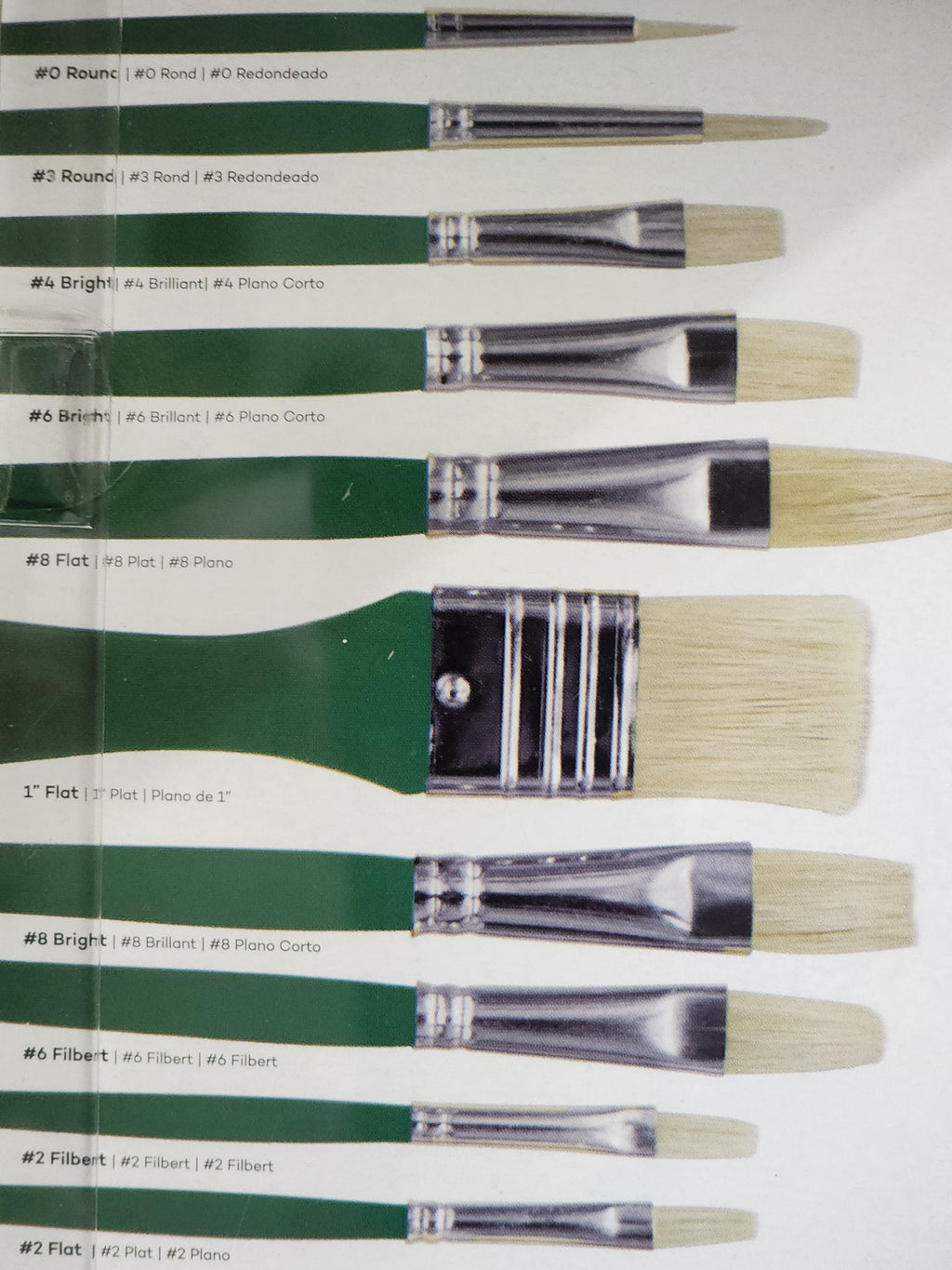 Mont Marte Brush Set in Wallet 11pc - Oil