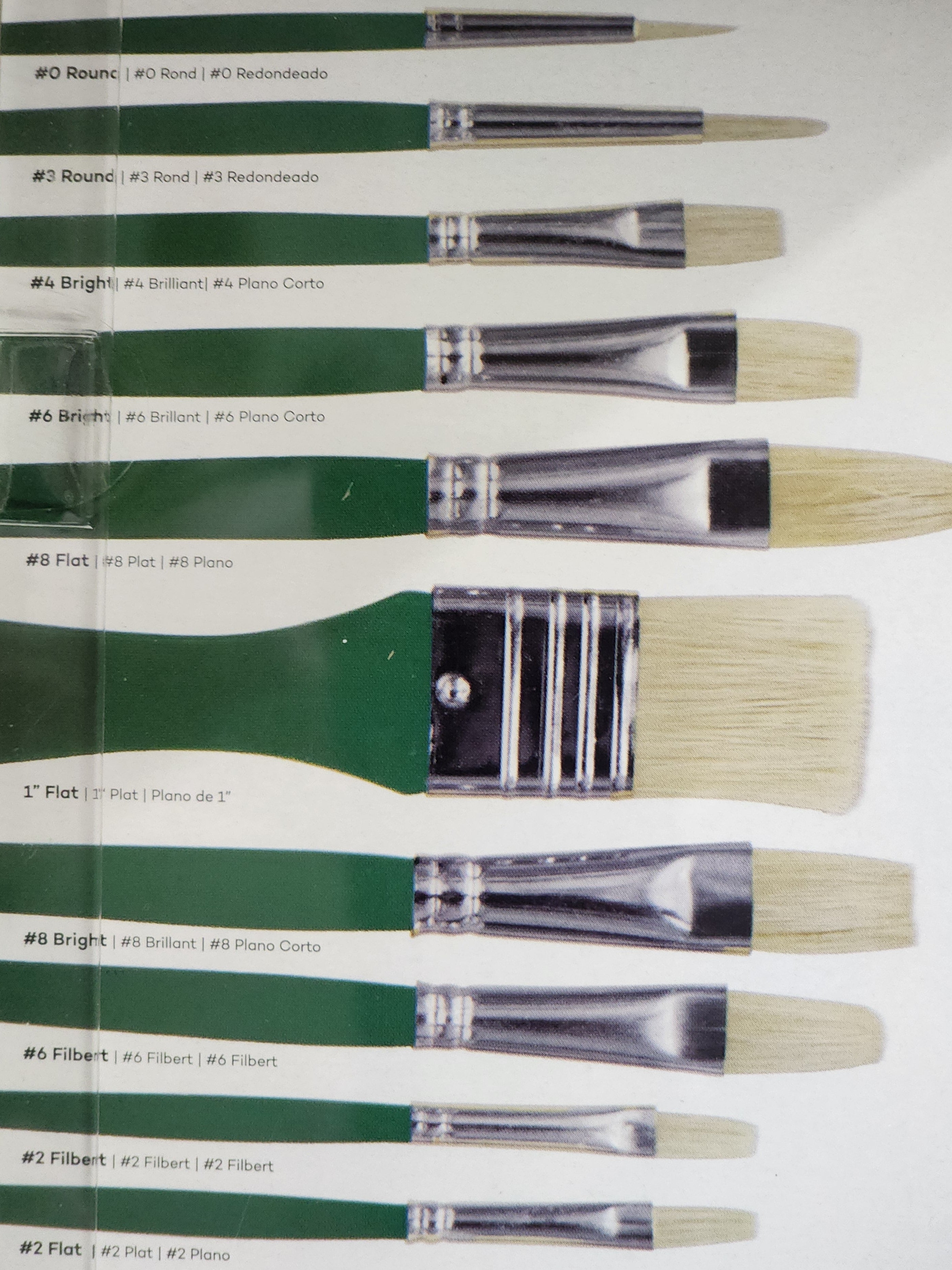 Mont Marte Brush Set in Wallet 11pc - Oil