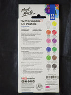 Mont Marte Watersoluble Oil Pastels 12pc