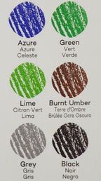 Mont Marte Watersoluble Oil Pastels 12pc
