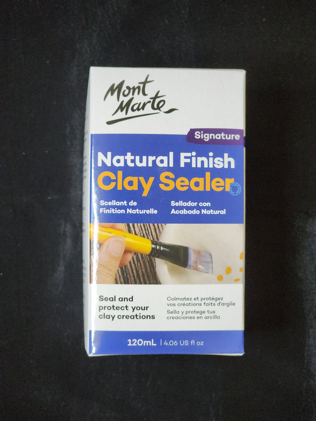 Mont Marte Natural Finish Clay Sealer 120ml