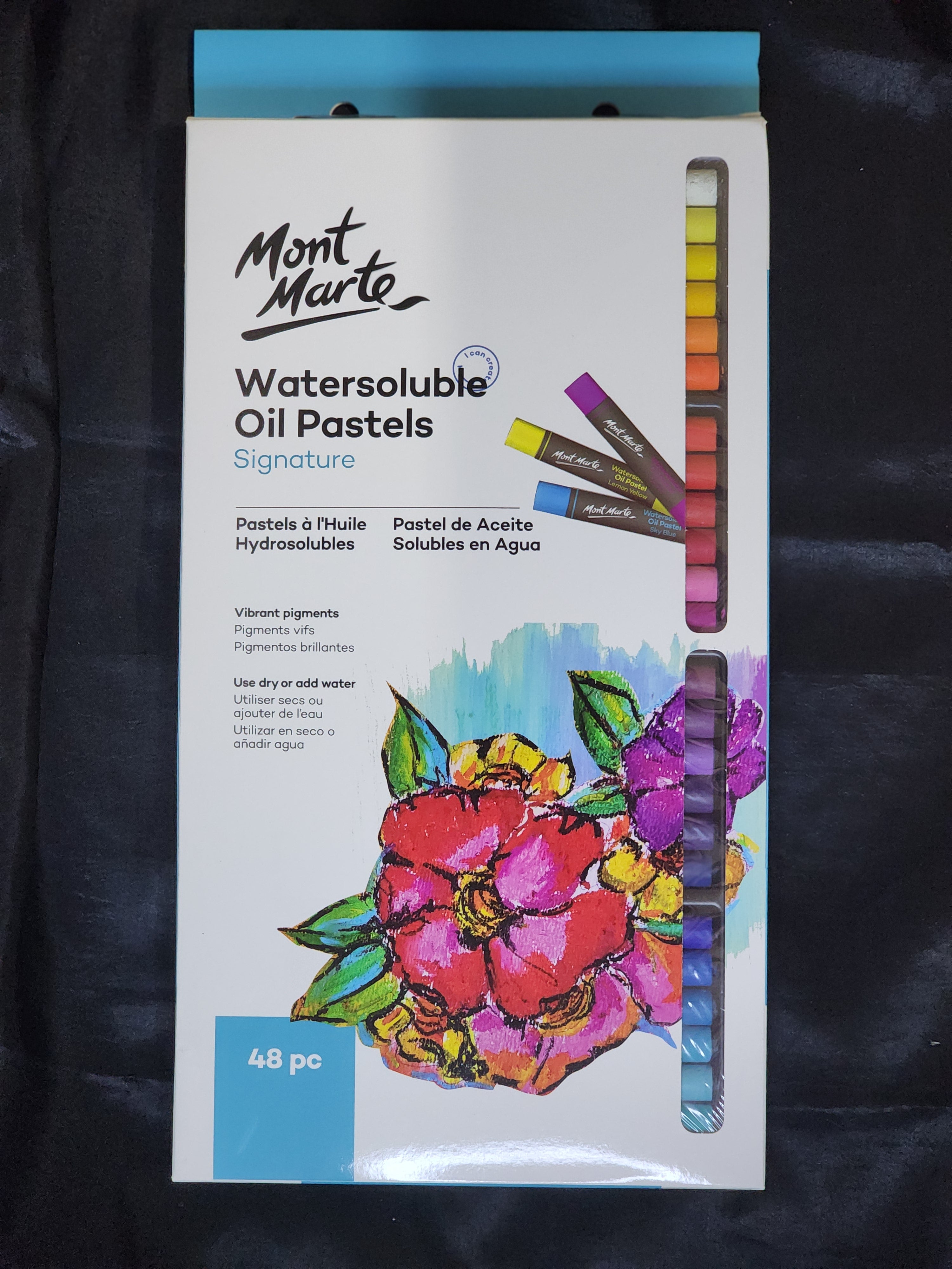Mont Marte Watersoluble Oil Pastels 48pc