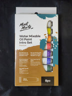 Mont Marte Water Mixable Oil Paint Intro Set 8pc x 18ml