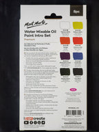 Mont Marte Water Mixable Oil Paint Intro Set 8pc x 18ml