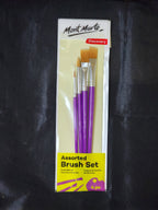 Mont Marte Assorted Brush Set 4pc