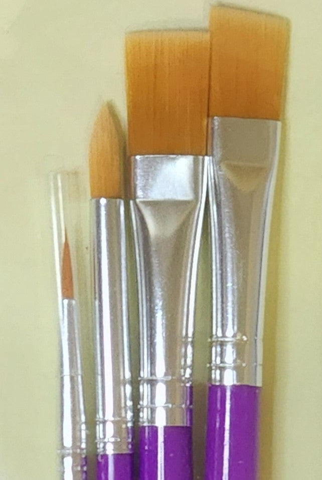 Mont Marte Assorted Brush Set 4pc