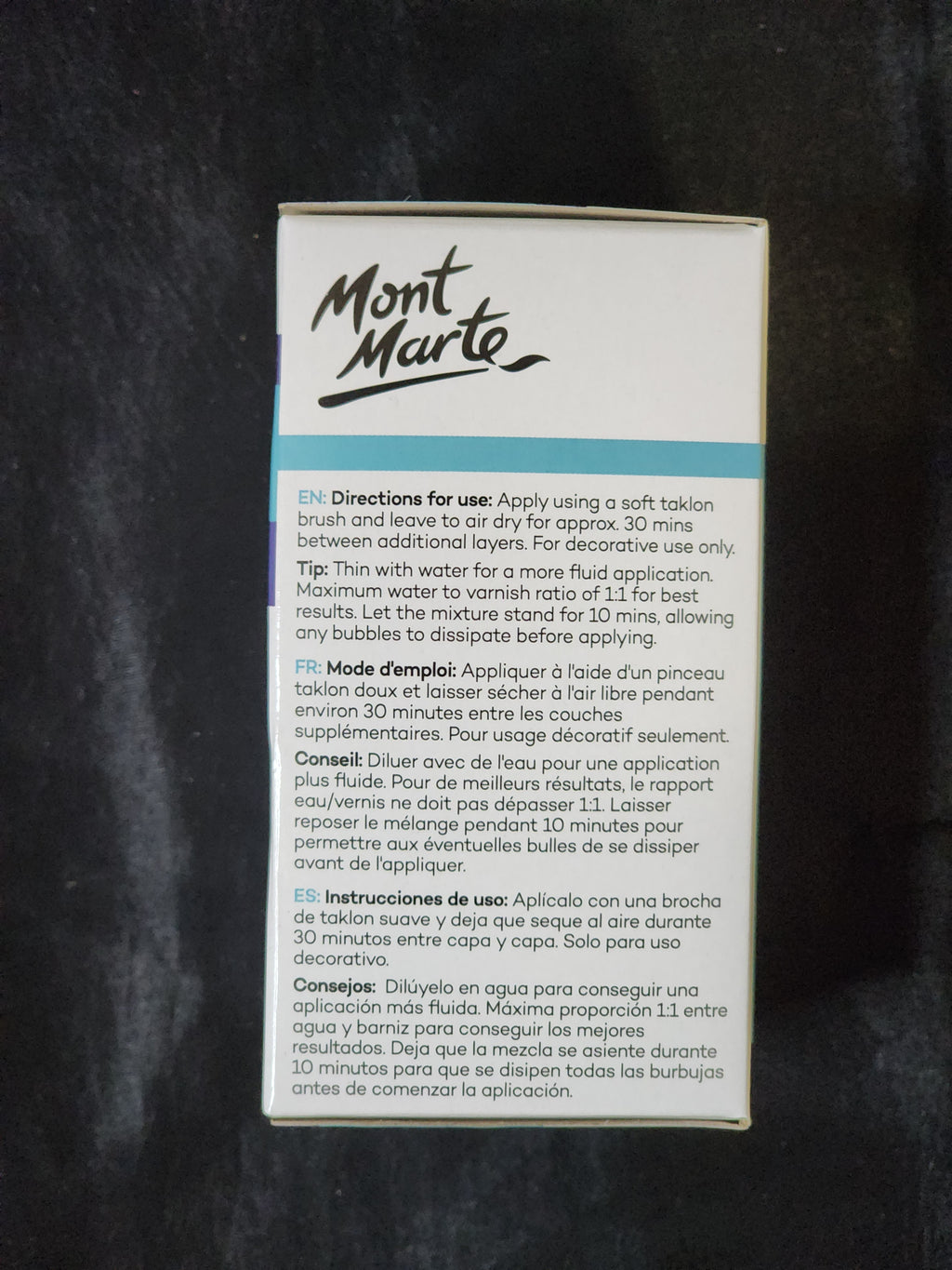 Mont Marte Varnish Gloss 120ml