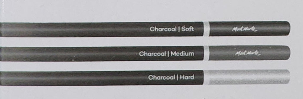 Mont Marte Charcoal Pencils 12pc