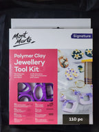 Mont Marte Polymer Clay Jewellery Tool Kit 110pc