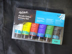 Mont Marte Acrylic Colour Primary Paint Set 6pc x 50ml