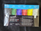 Mont Marte Acrylic Colour Primary Paint Set 6pc x 50ml