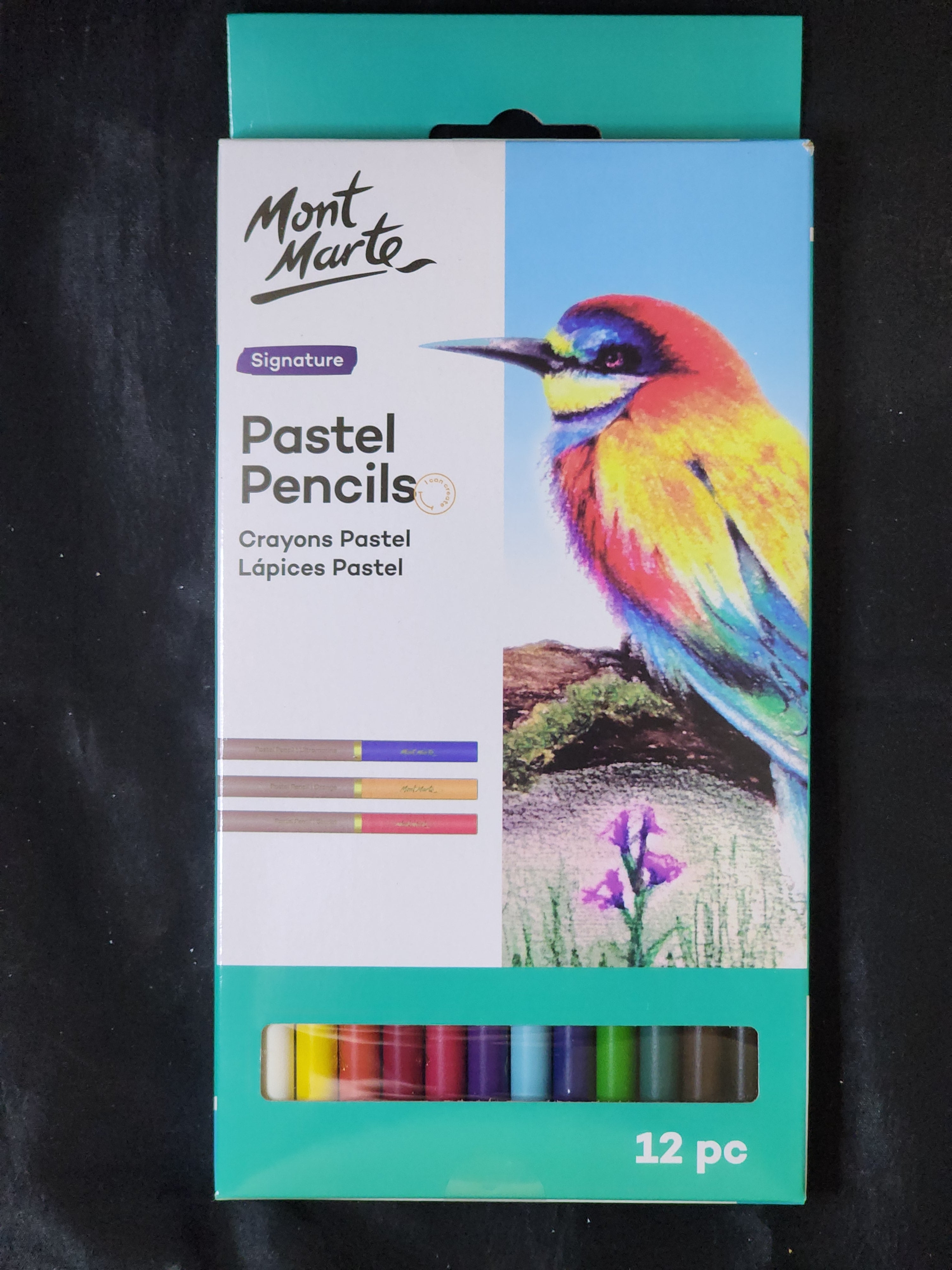 Mont Marte Pastel Pencils 12pc