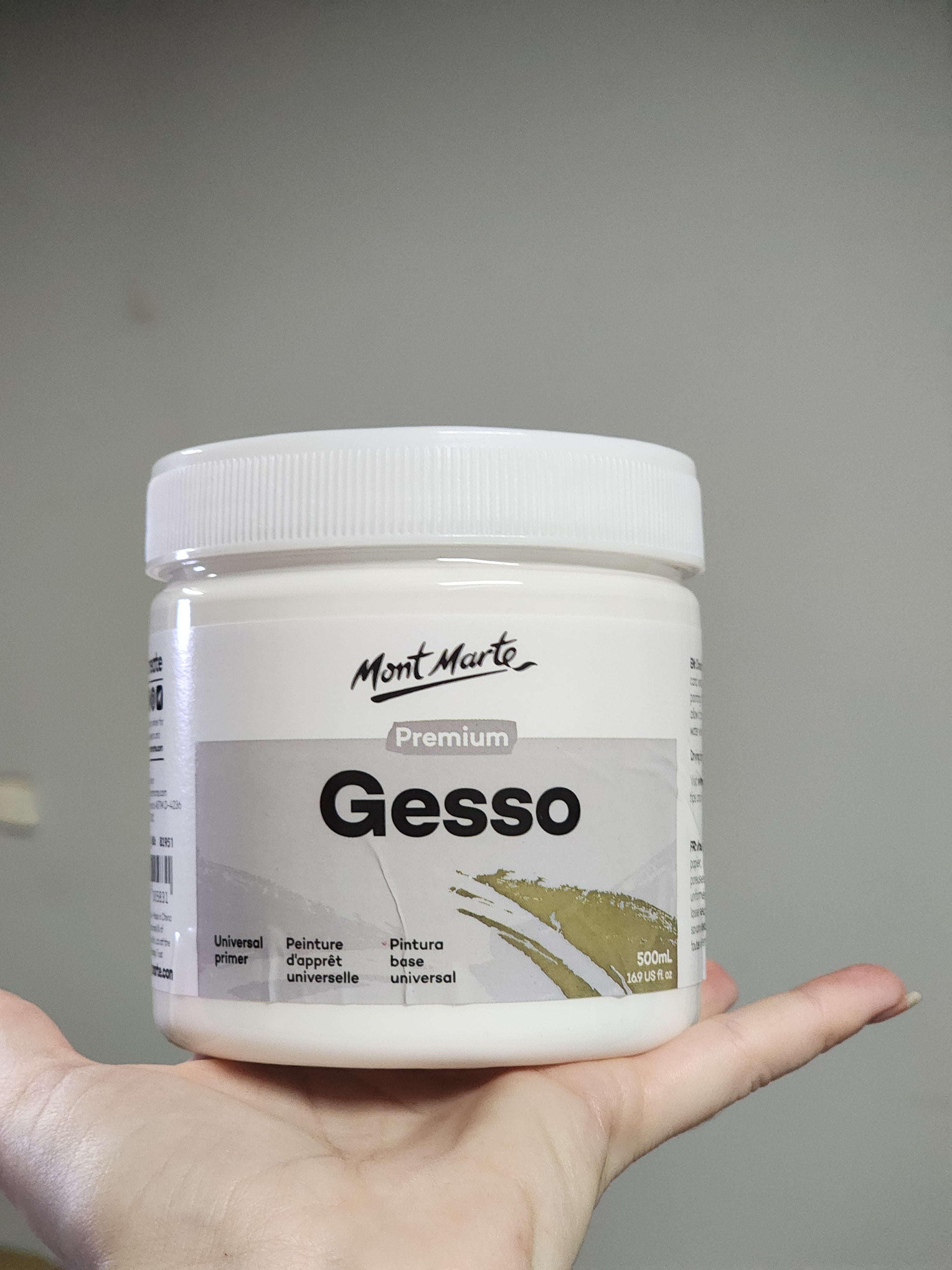 Mont Marte Gesso Tub 500ml