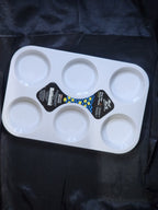 Mont Marte Deep Well Plastic Palette 6 Hole
