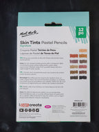 Mont Marte Skin Tints Pastel Pencils 12pc