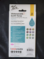 Mont Marte Watersoluble Earth Tones 12pc
