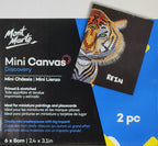 Mont Marte Mini Canvas 6 x 8cm - 2pc