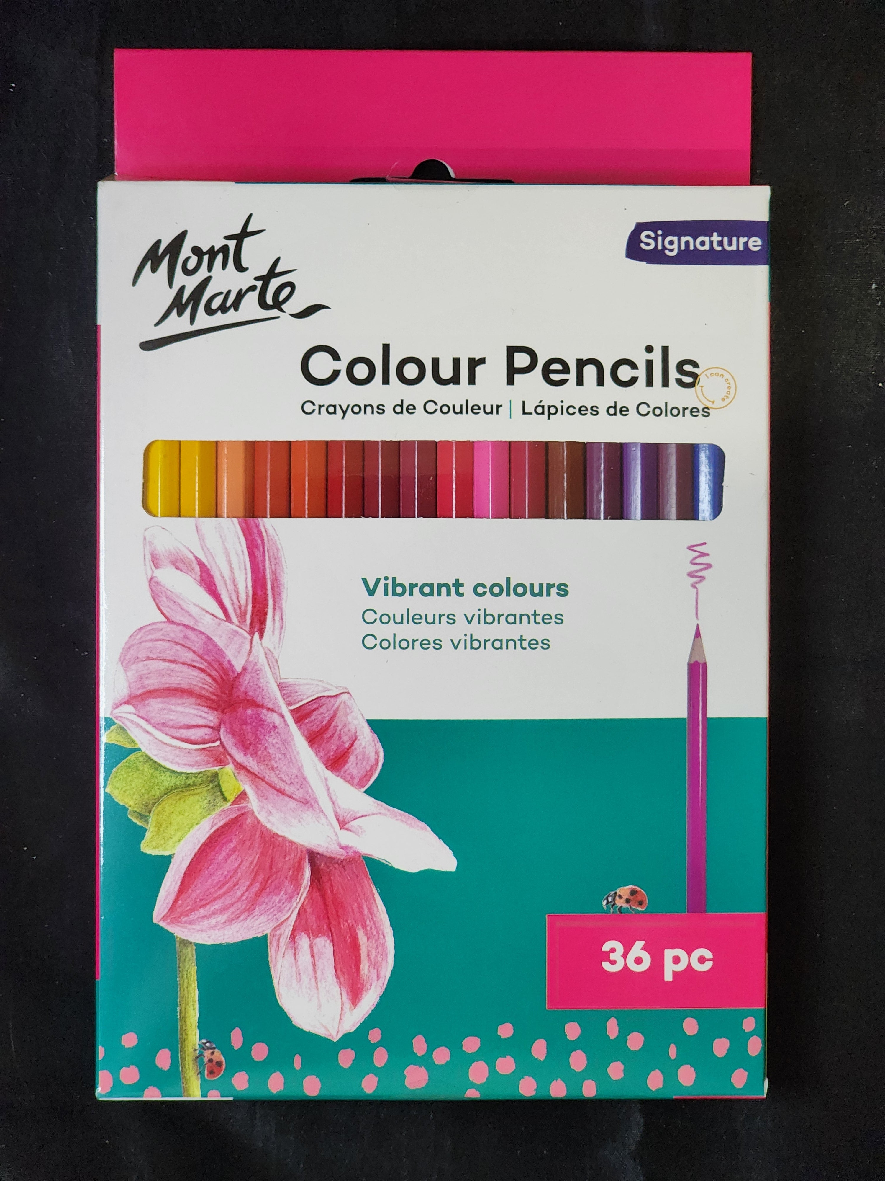 Mont Marte Colour Pencils 36pc