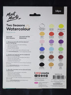 Mont Marte Two Seasons Watercolours 18pc x 12ml