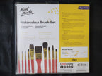 Mont Marte Brush Set in Wallet 11pc - Watercolour