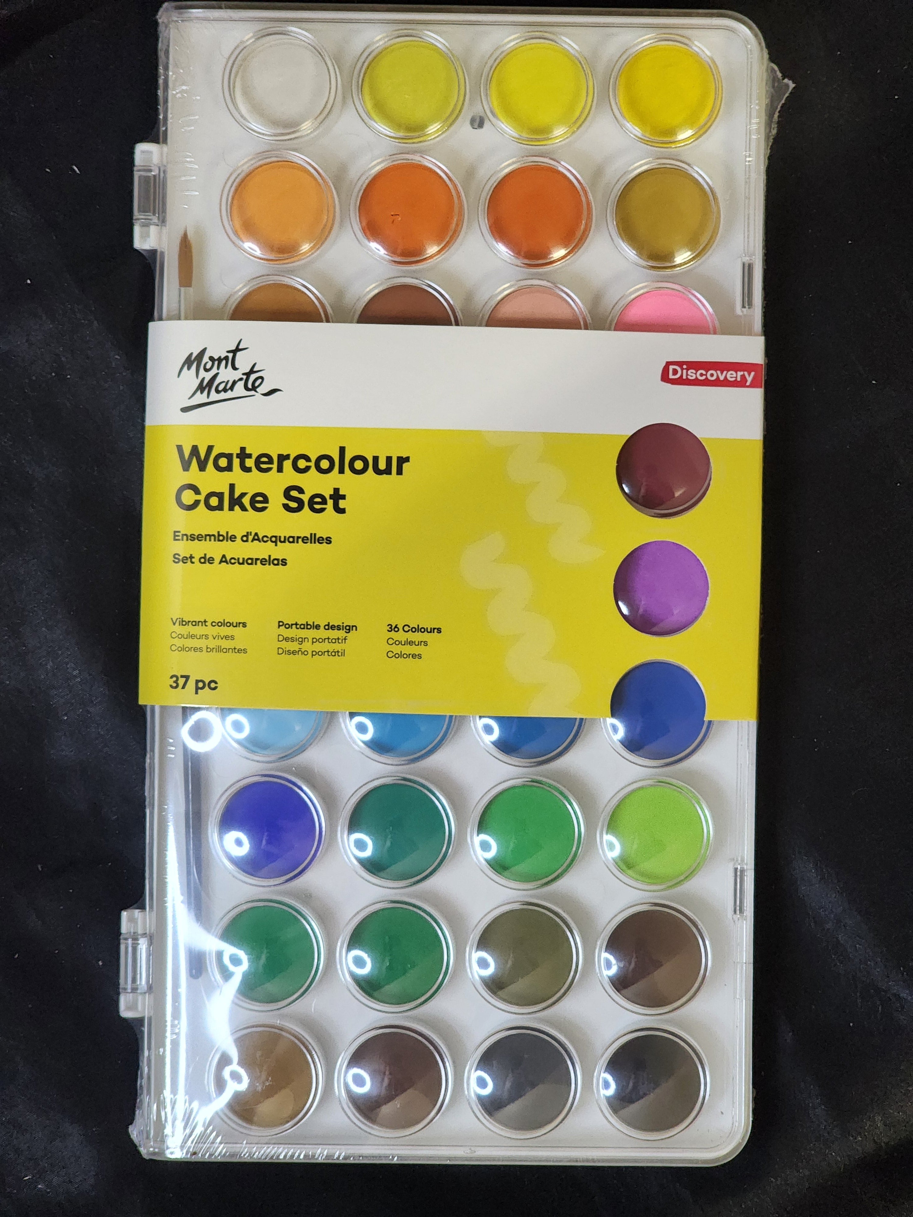 Mont Marte Watercolour Cake Set 37pc