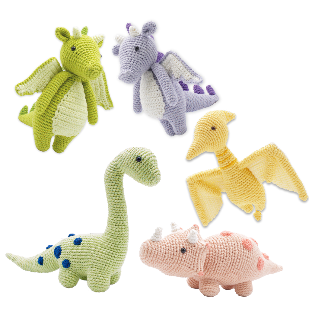 DIY Crochet Kit - Brontosaurus