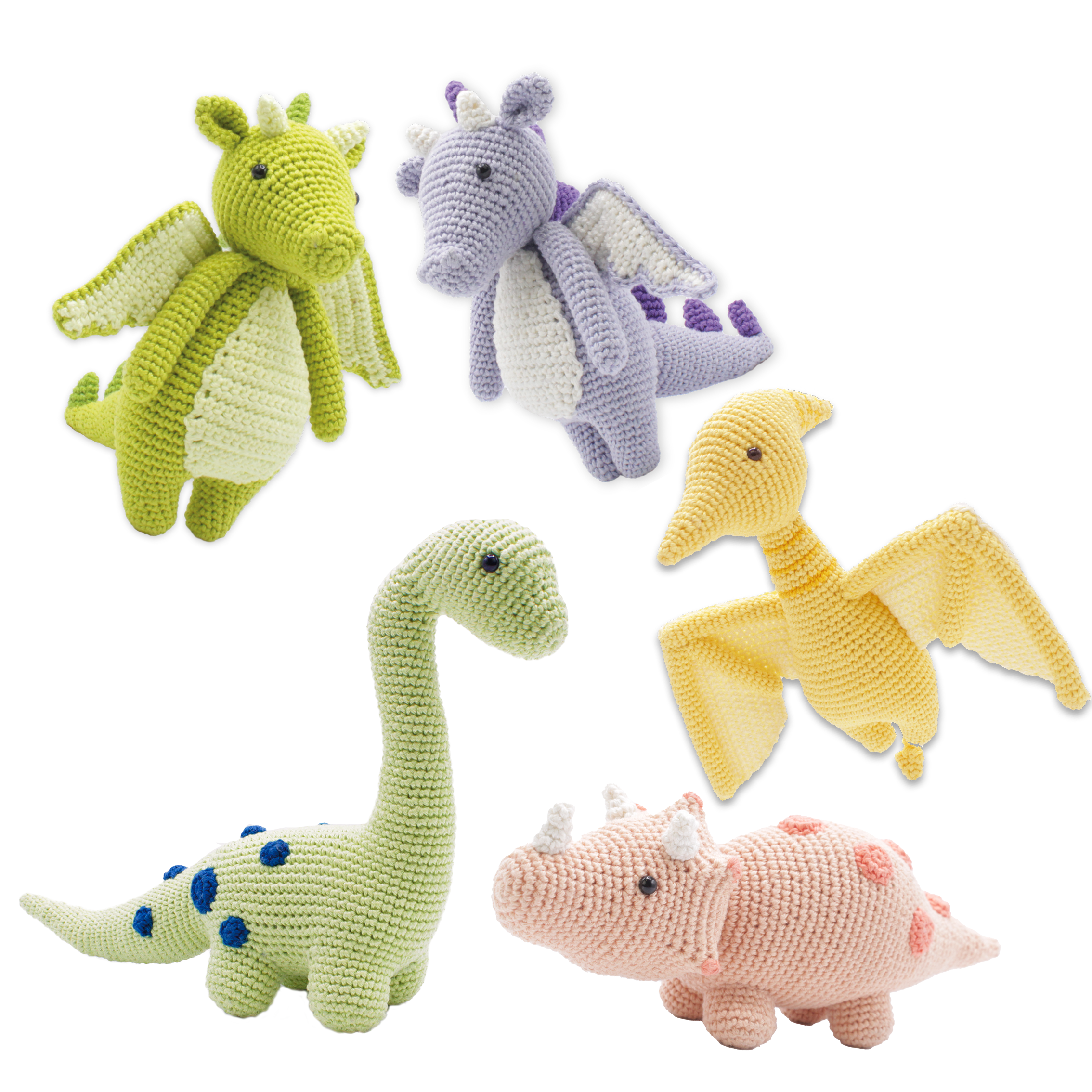 DIY Crochet Kit - Brontosaurus