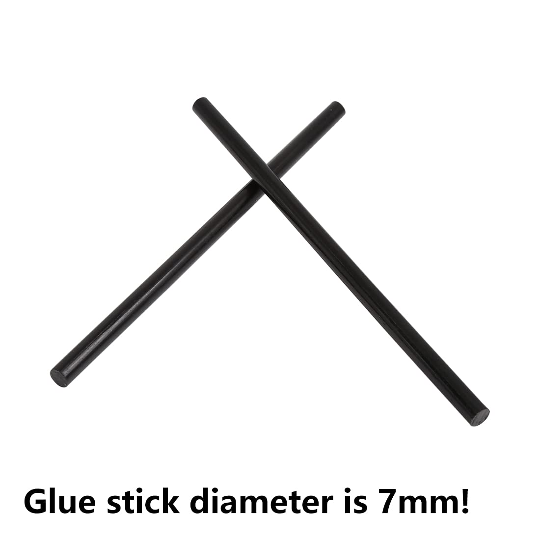 Hot Glue Sticks Black 20pc