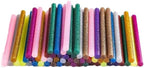 Hot Glue Sticks Coloured Glitter 50pc