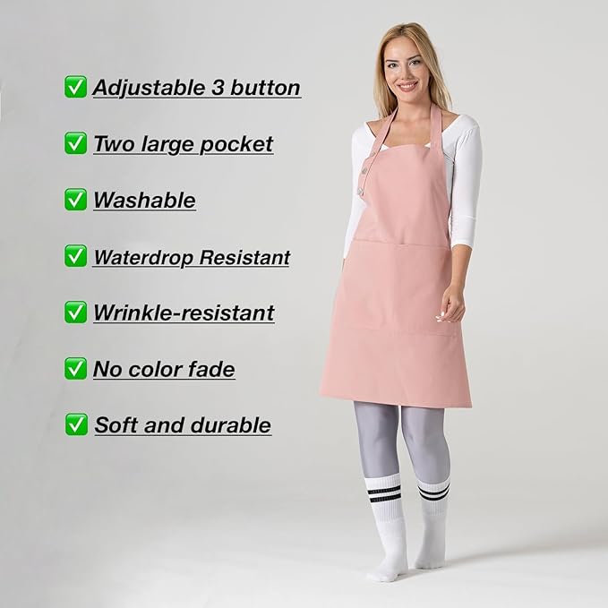 Basic TOSHE Apron with two pockets