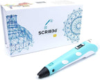 SCRIB3D P1 3D Printing Pen, with 3 Printer Filaments Included!
