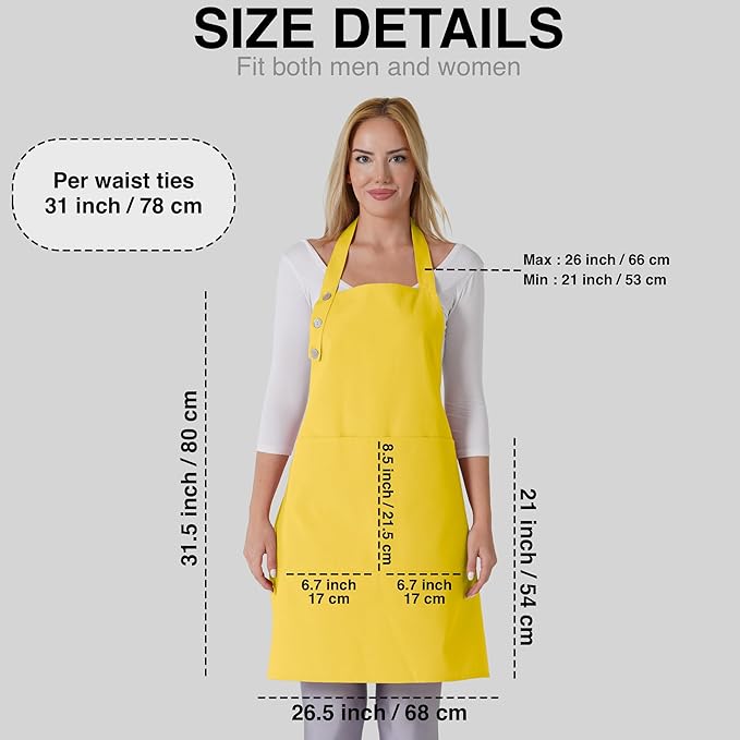 Basic TOSHE Apron with two pockets