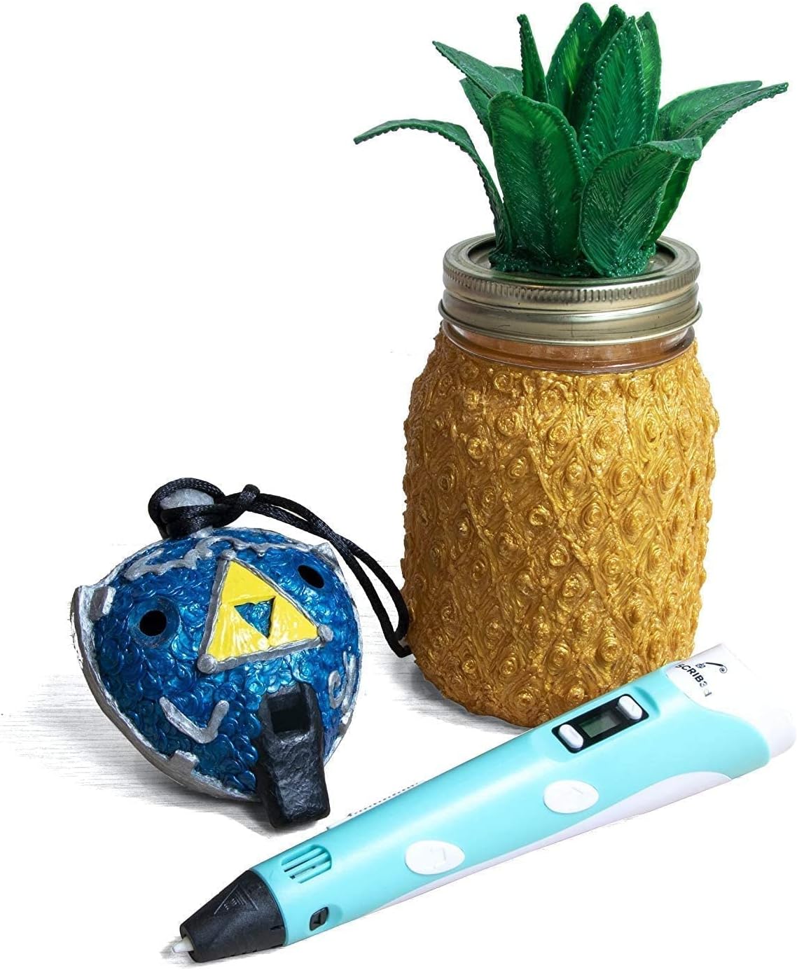 SCRIB3D P1 3D Printing Pen, with 3 Printer Filaments Included!