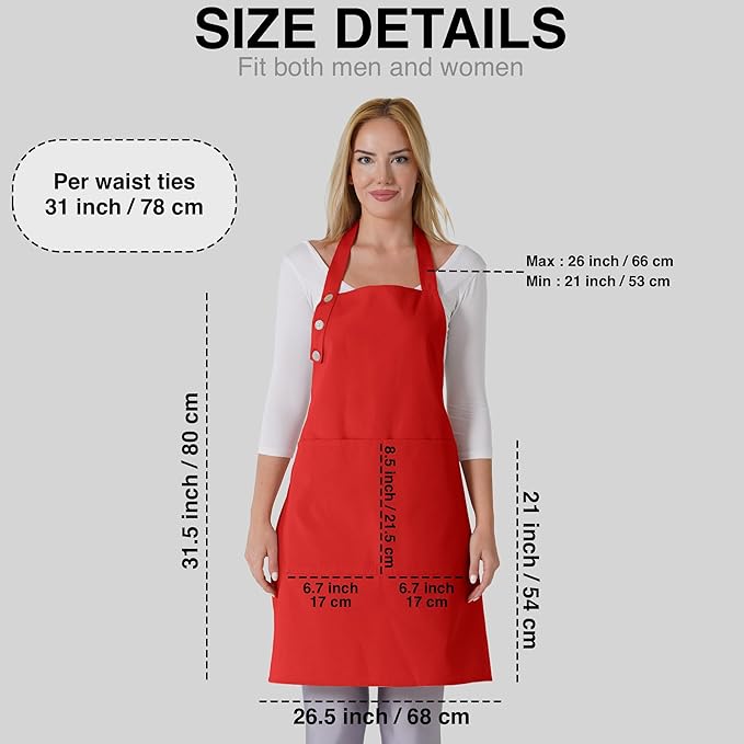 Basic TOSHE Apron with two pockets