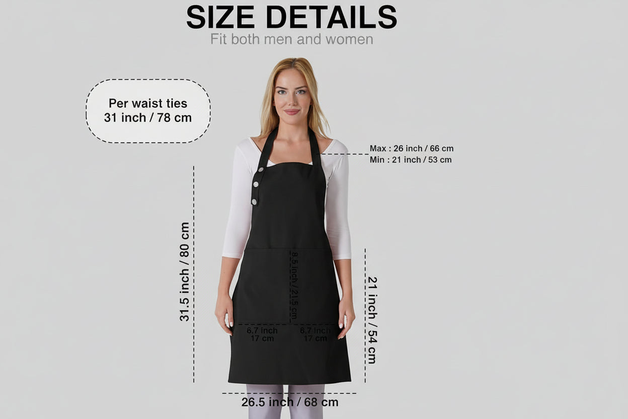 Basic TOSHE Apron with two pockets