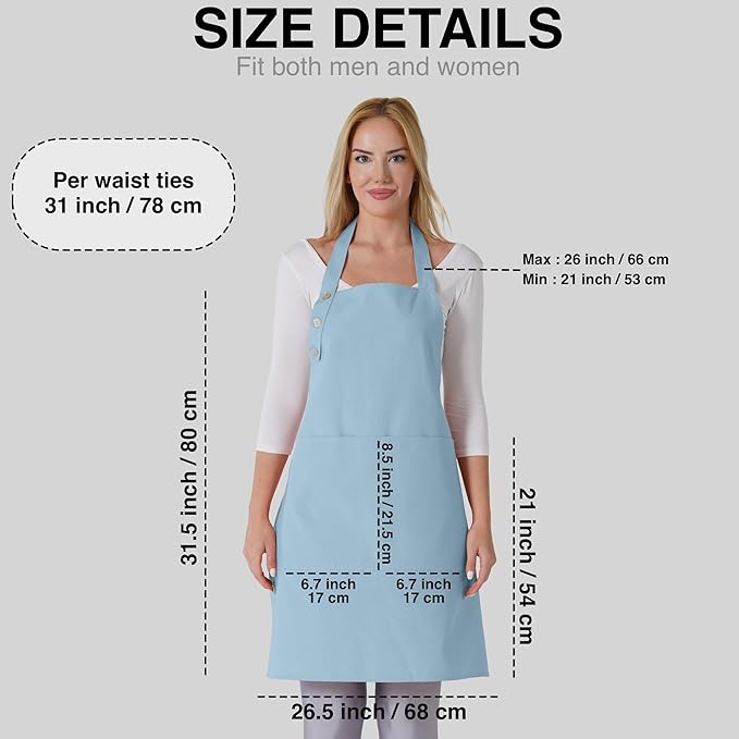 Basic TOSHE Apron with two pockets
